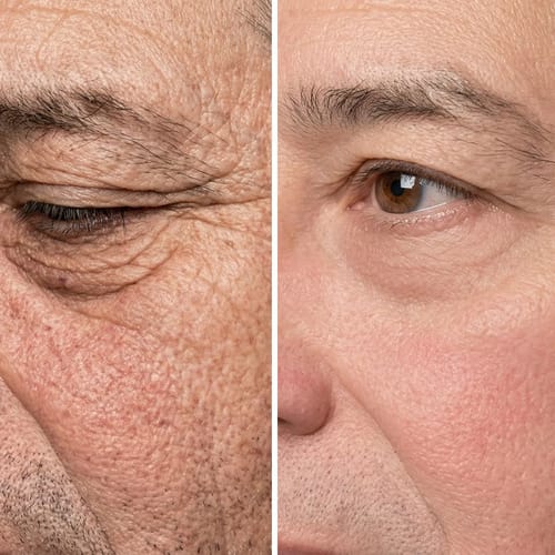 Customer photo review of Crema Facial 5 en 1