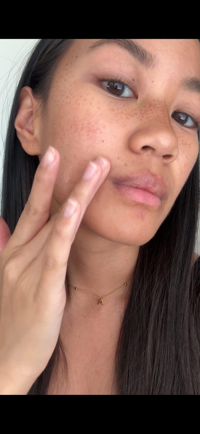 Customer photo review of PDRN glow serum 4.0 pump