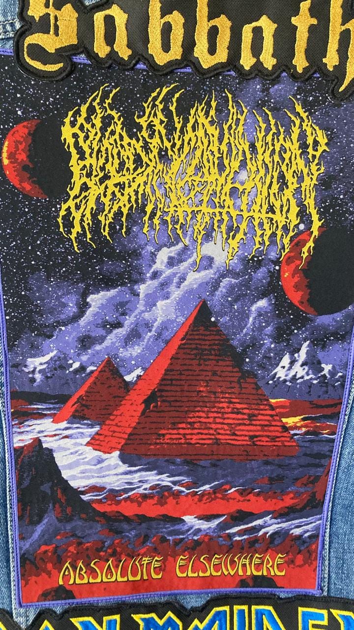 Customer photo review of Blood Incantation - Absolute Elsewhere - Backpatch
