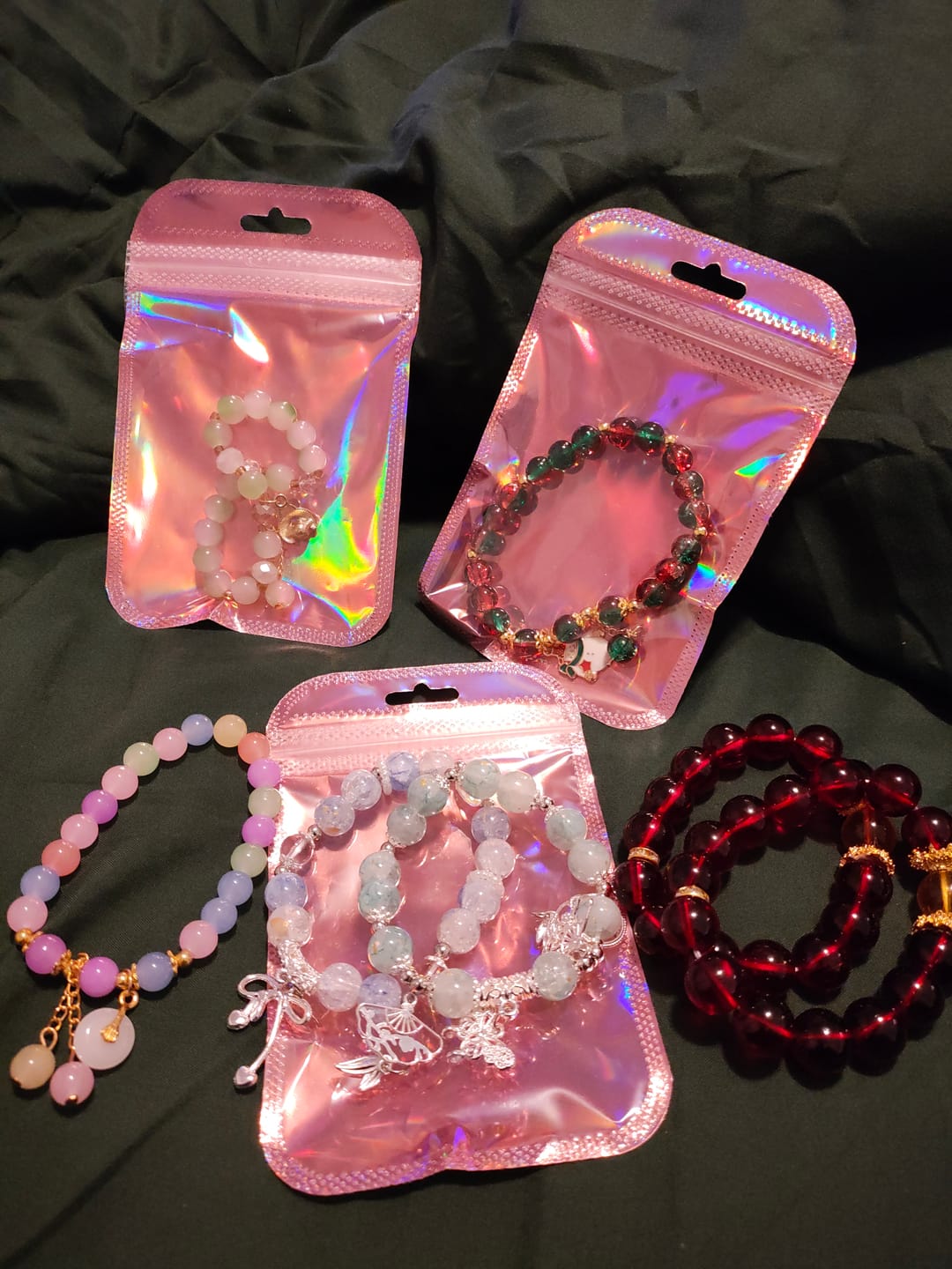 Customer photo review of Mystery Bracelet Blind Bags Free Shipping