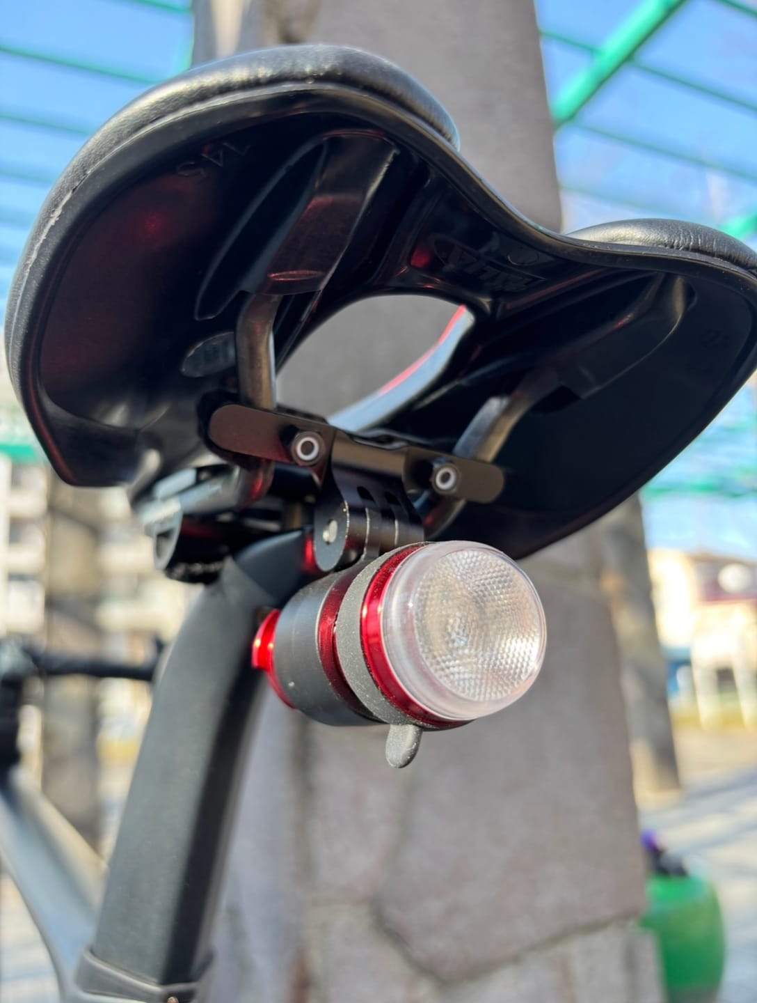 Customer photo review of Saddle Rail Bracket