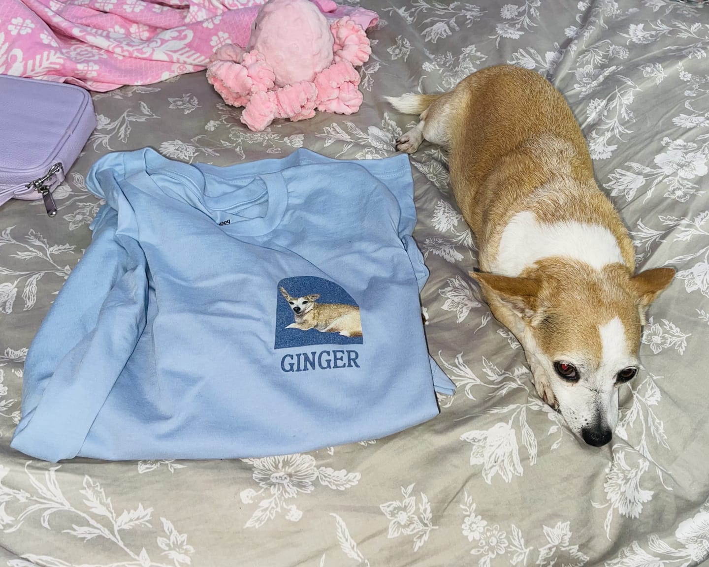 Customer photo review of Custom Pet T-shirt for Women