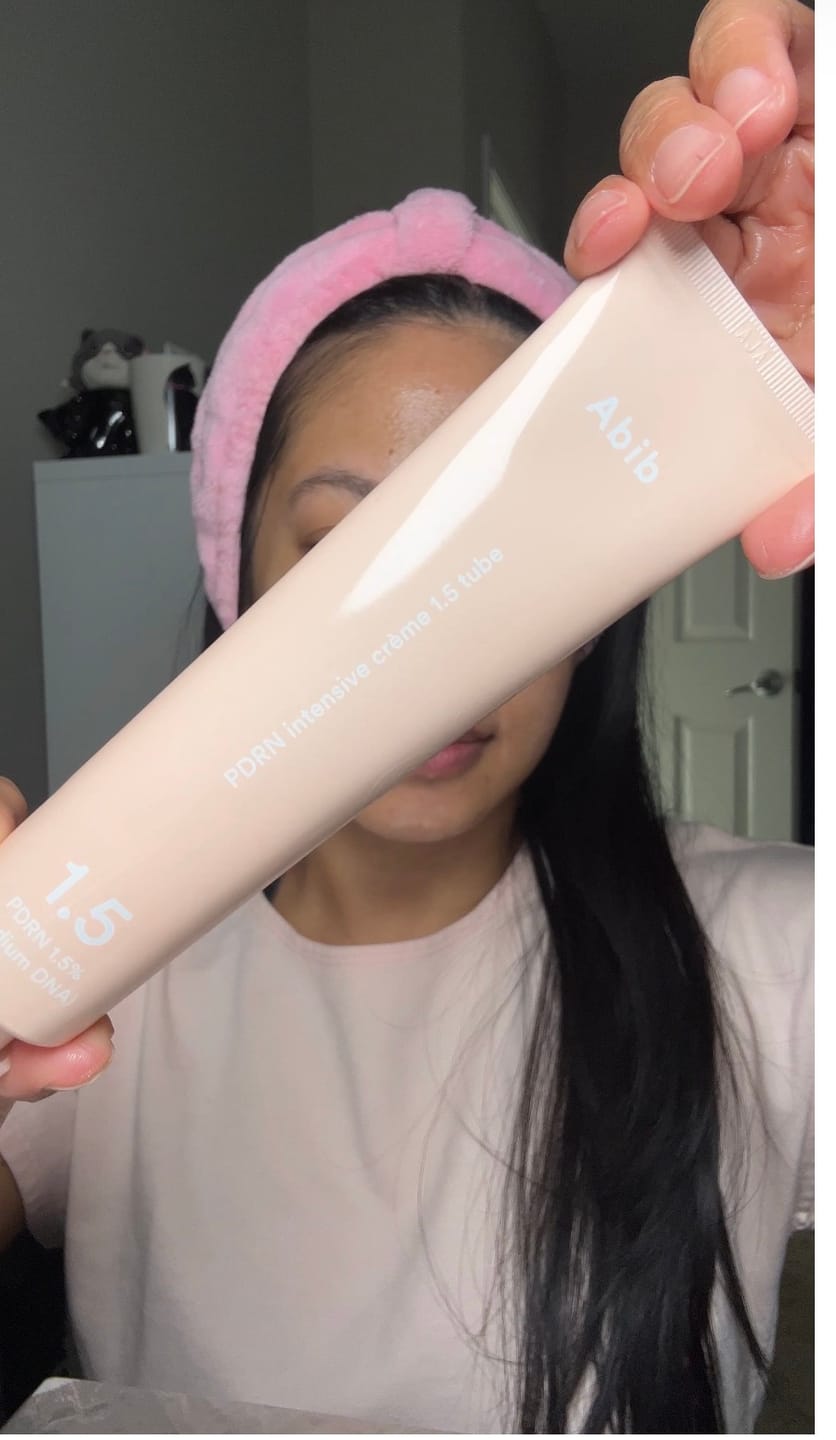 Customer photo review of PDRN intensive cream 1.5 tube