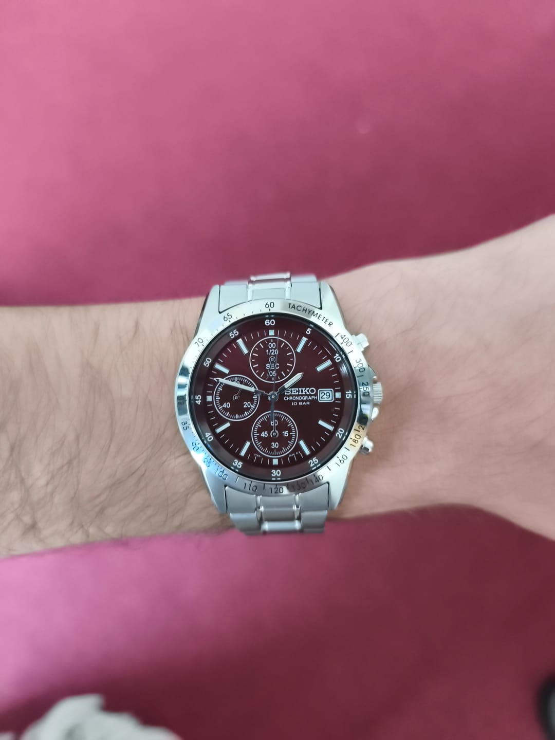 Customer photo review of Reloj Seiko SBTQ045 Chronograph Quartz 38,5mm JDM