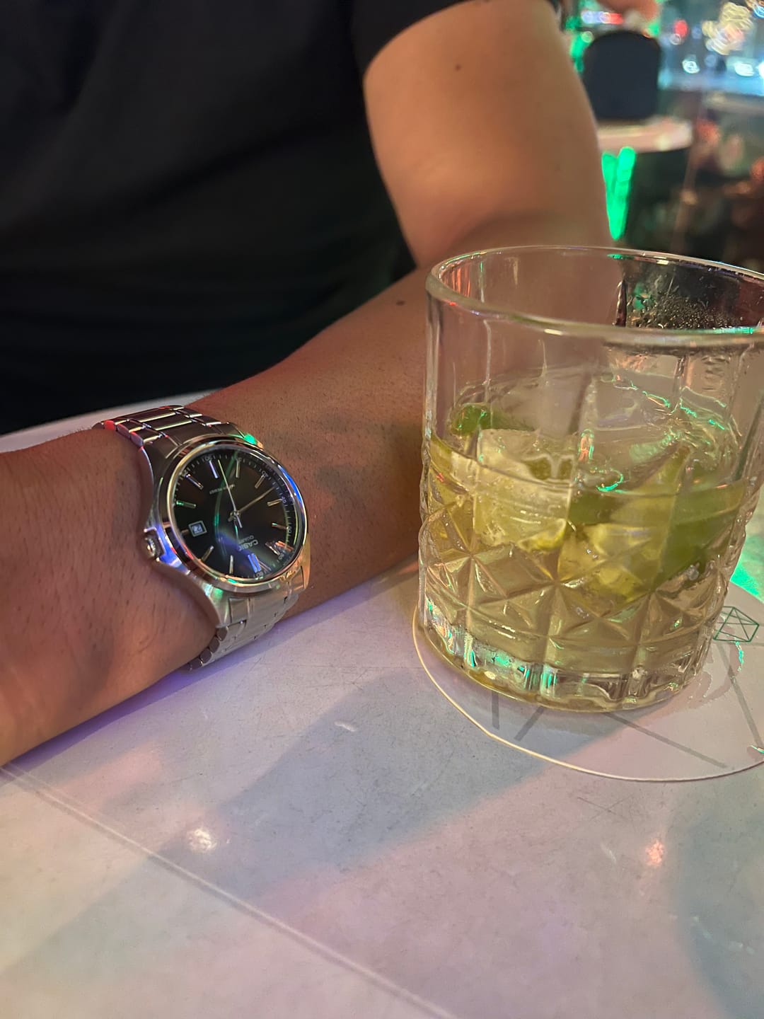 Customer photo review of Reloj Casio Análogo MTP-1183A-1A Negro Acero Inoxidable