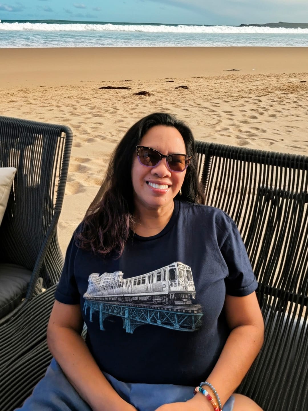 Customer photo review of Elevated Tracks T-Shirt
