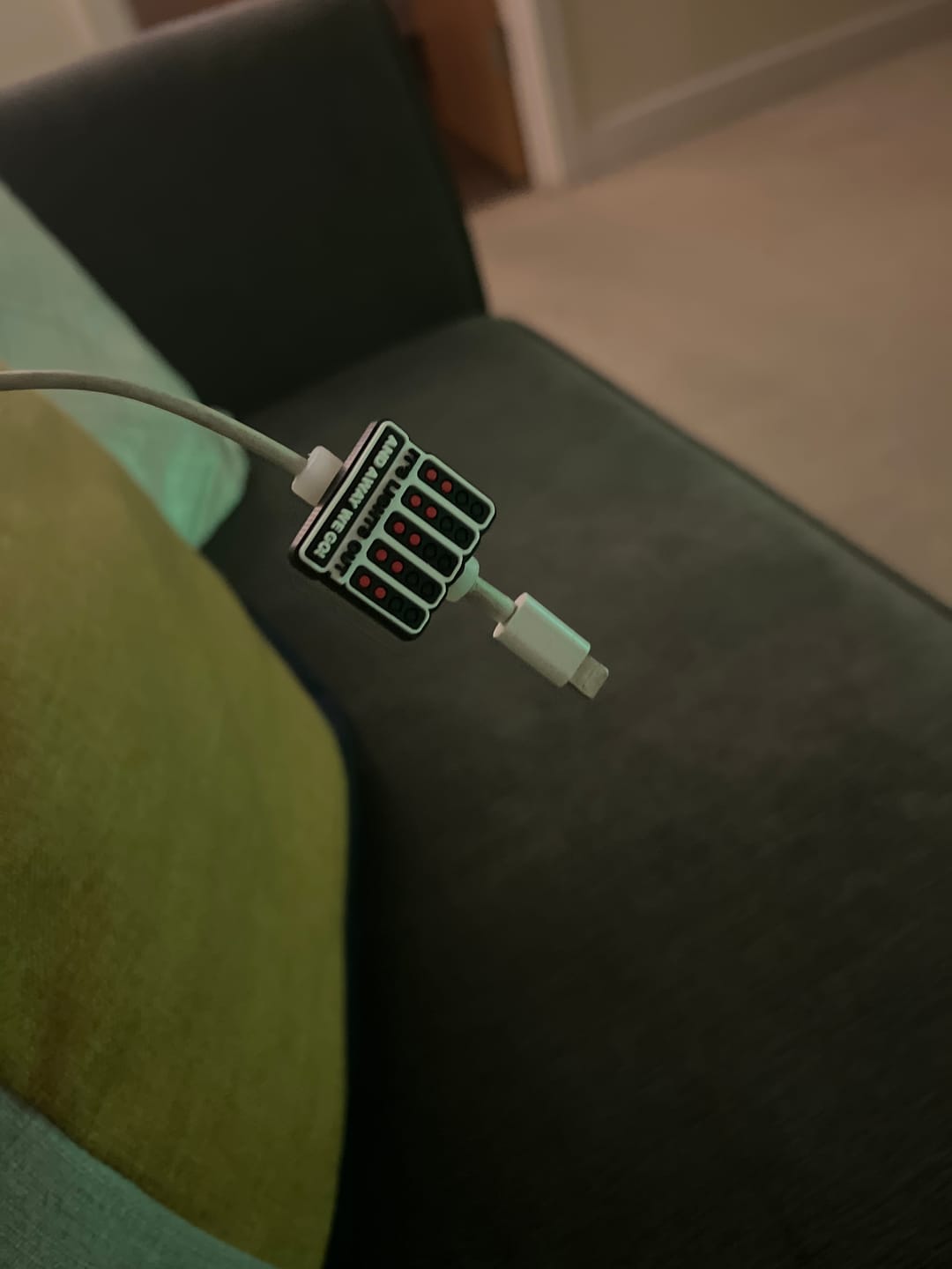 Customer photo review of Limited Edition Lights Out Powercord Buddy