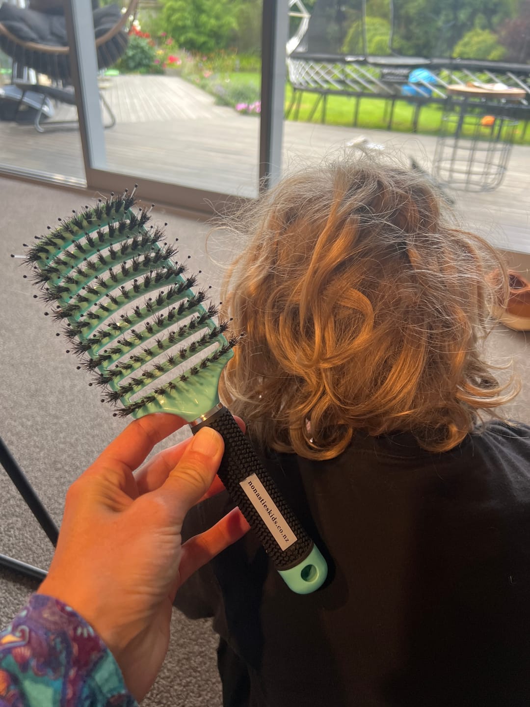Customer photo review of Best Kids Detangler Brush