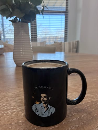 Customer photo review of Conspiracy Girlie Mug