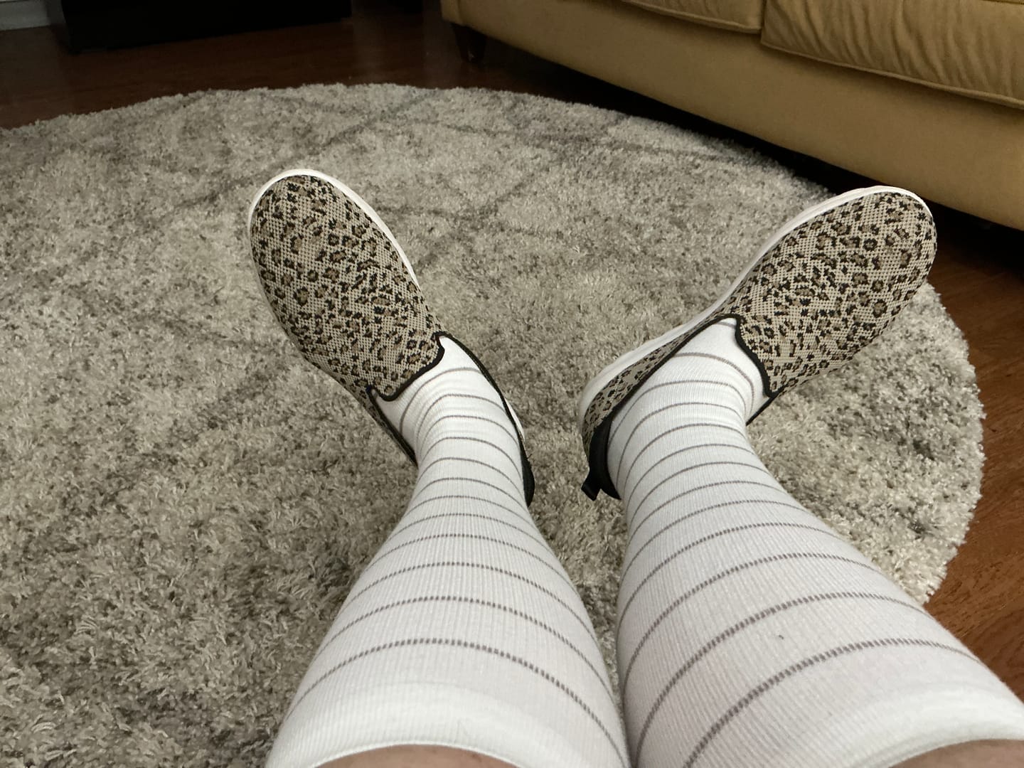Customer photo review of Everstride™ Bamboo Compression Socks