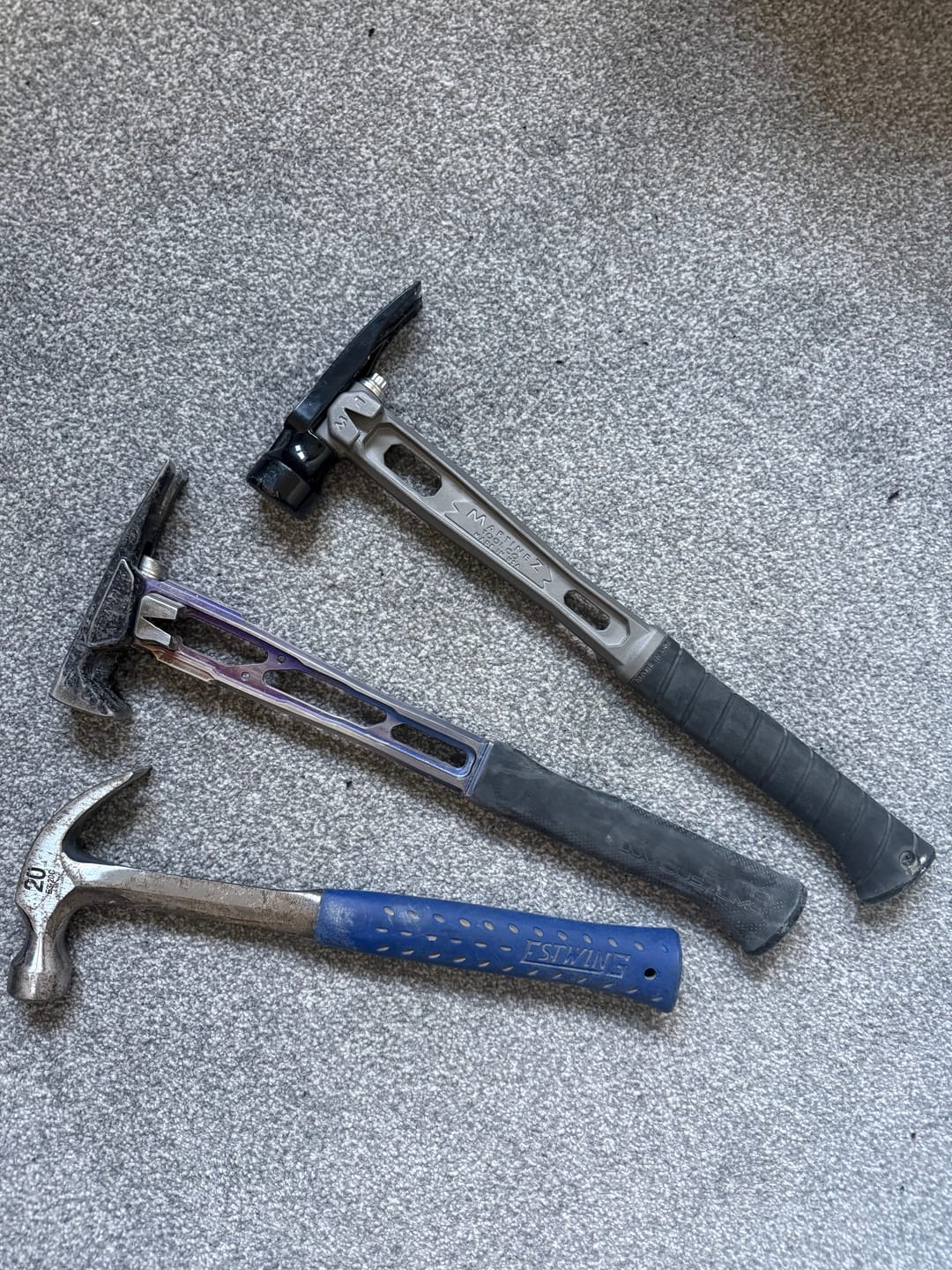Customer photo review of Martinez Tools | M1 15oz Steel Hammer Head