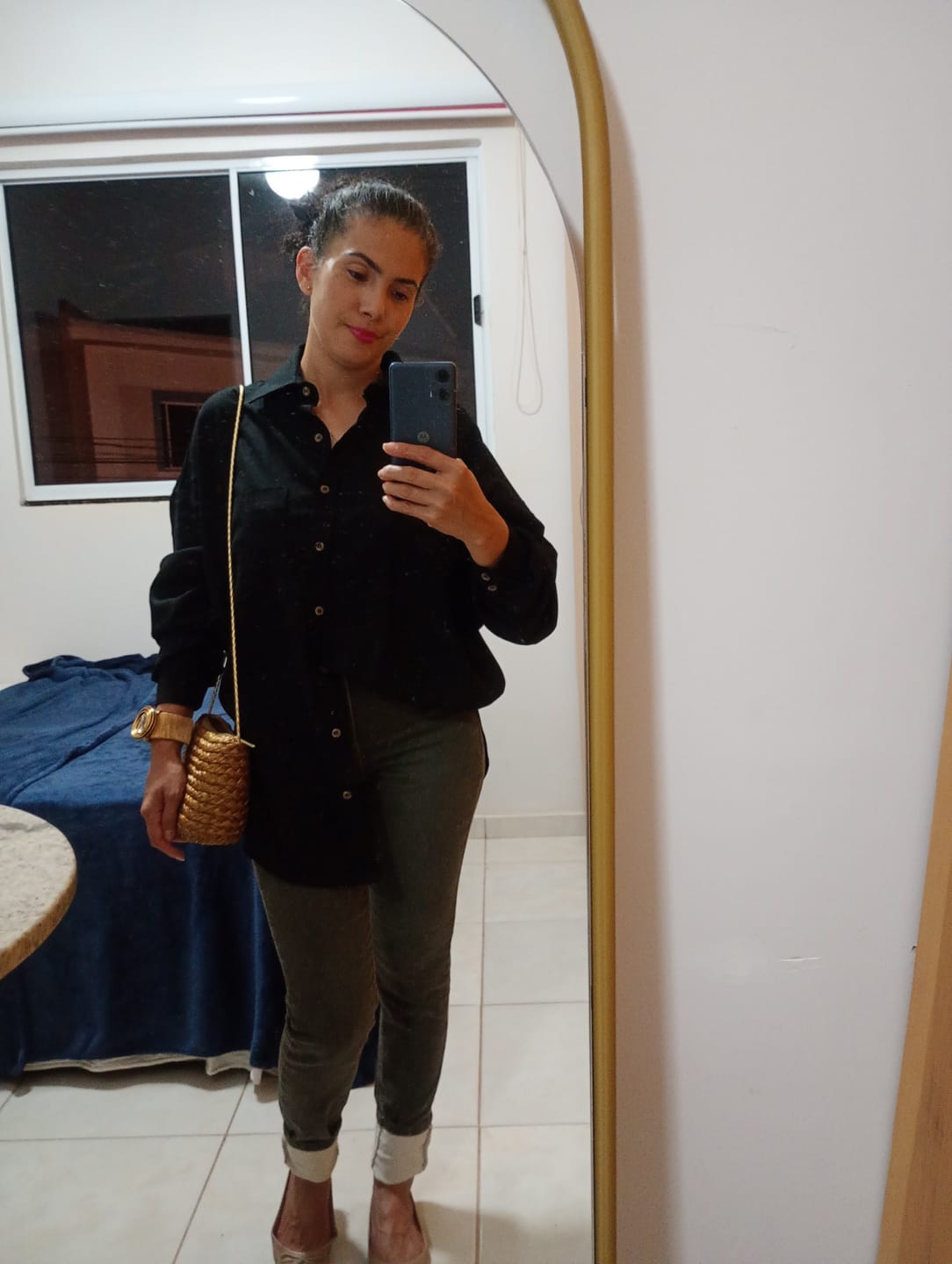 Customer photo review of Camisa Cupuaçu Preta