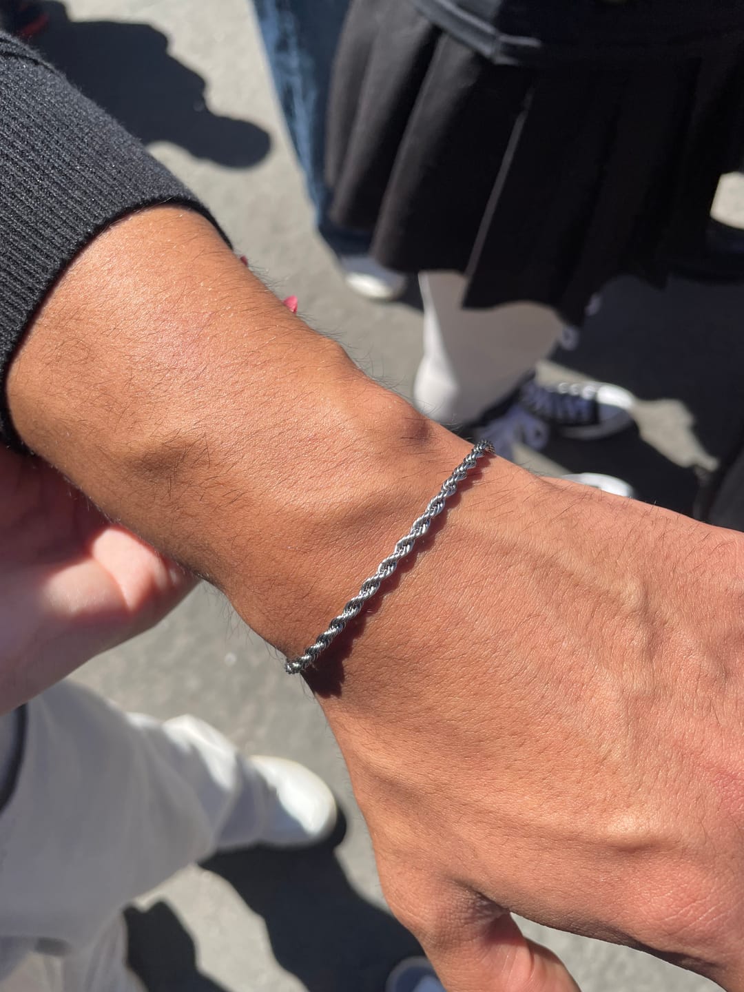 Customer photo review of Pulsera Rope 3mm