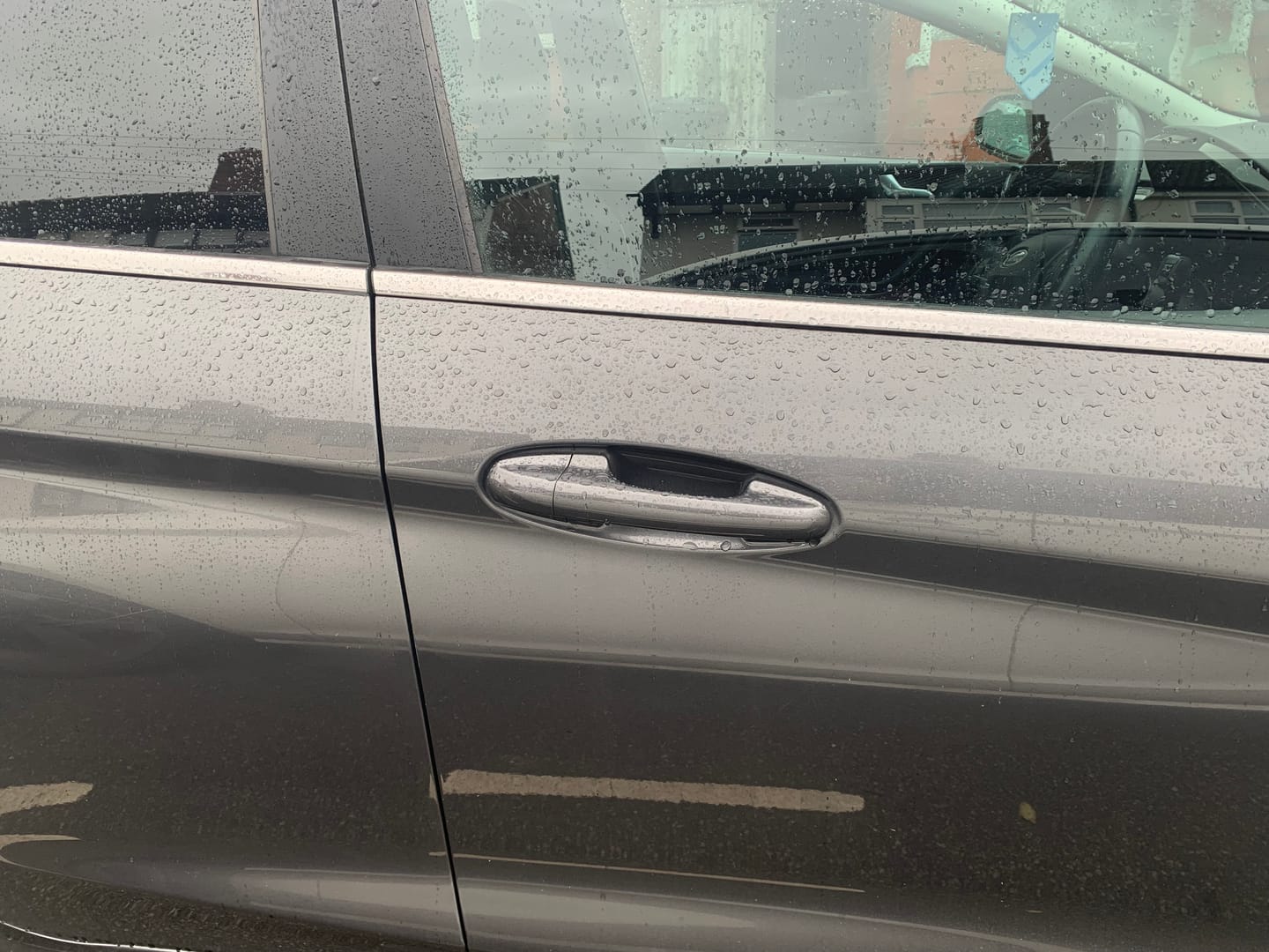 Customer photo review of Standard Door Handle Lock Cover Mk8/8.5 Fiesta / Mk2/2.5 Puma