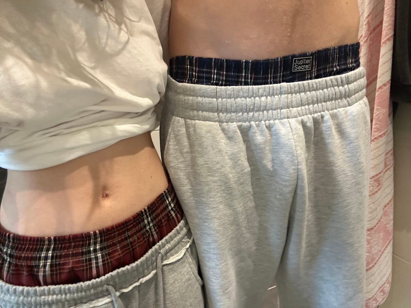 Customer photo review of Aelfric Eden Double Waist Super Baggy Sweatpants