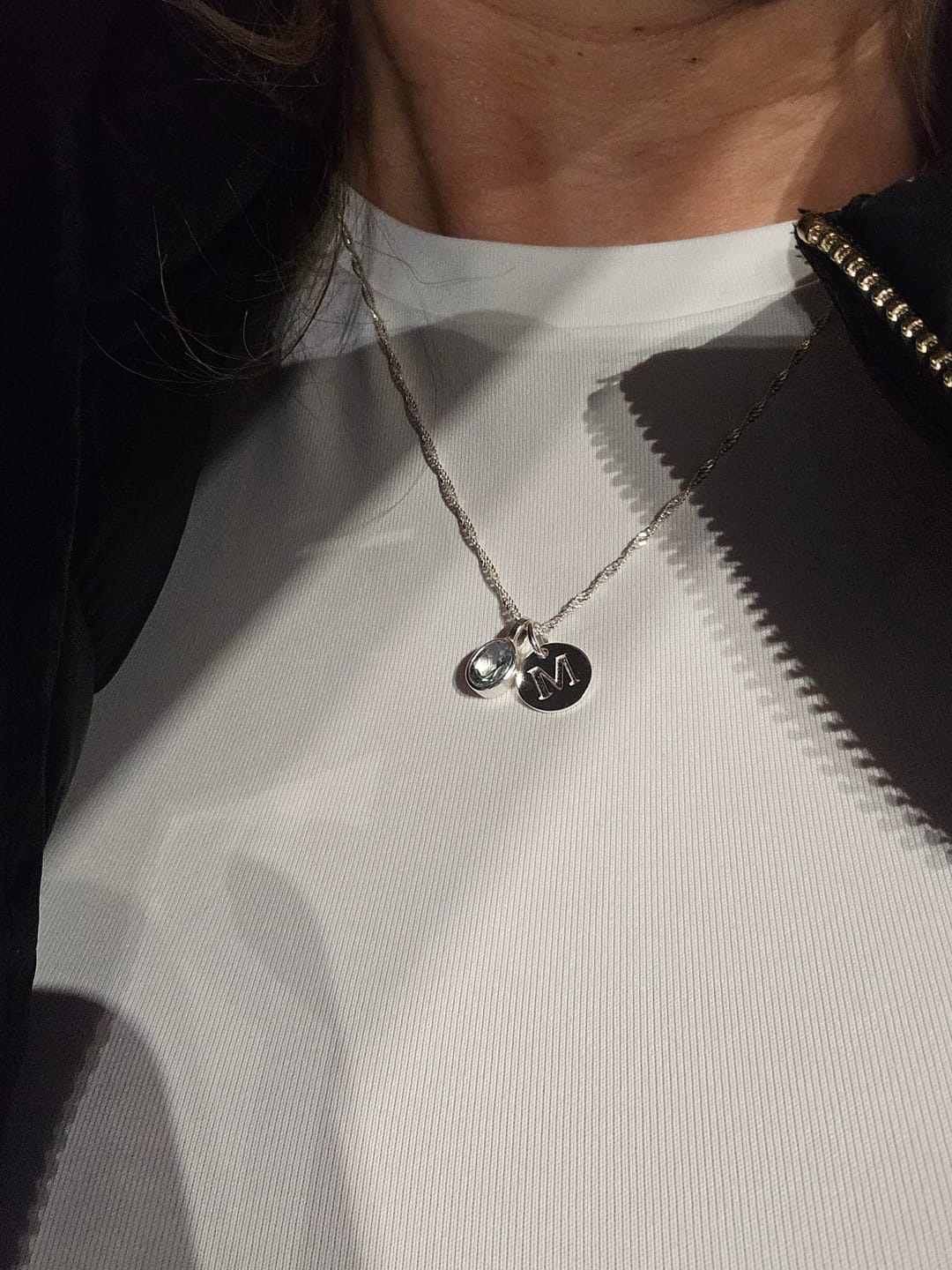 Customer photo review of Berlock December Blå Topas Silver