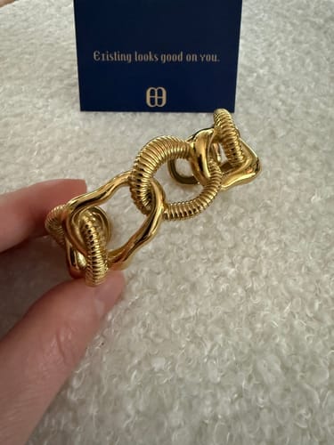 Customer photo review of Luxe Link Cuff