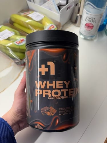Customer photo review of +1© PREMIUM WHEY PROTEIN ISOLATE (1kg)