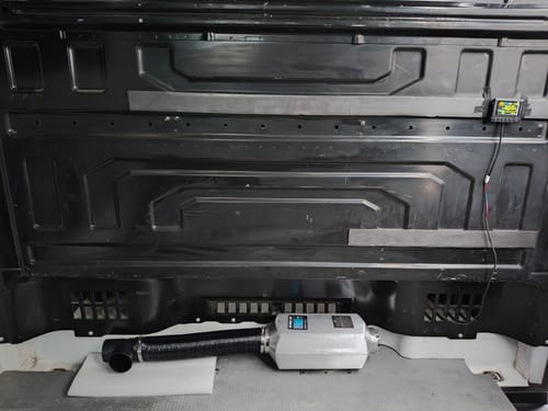 Customer photo review of Air Wi-Fi & Bluetooth Diesel Air Heater 2kW / 5kW / 8kW - 12V/24V