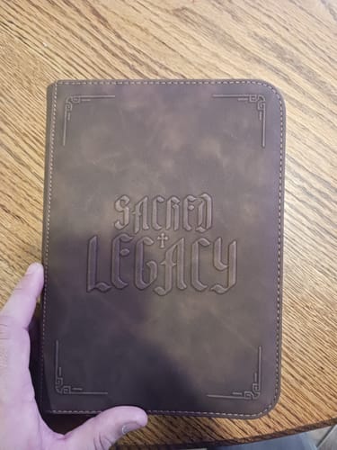 Customer photo review of The Legacy Binder