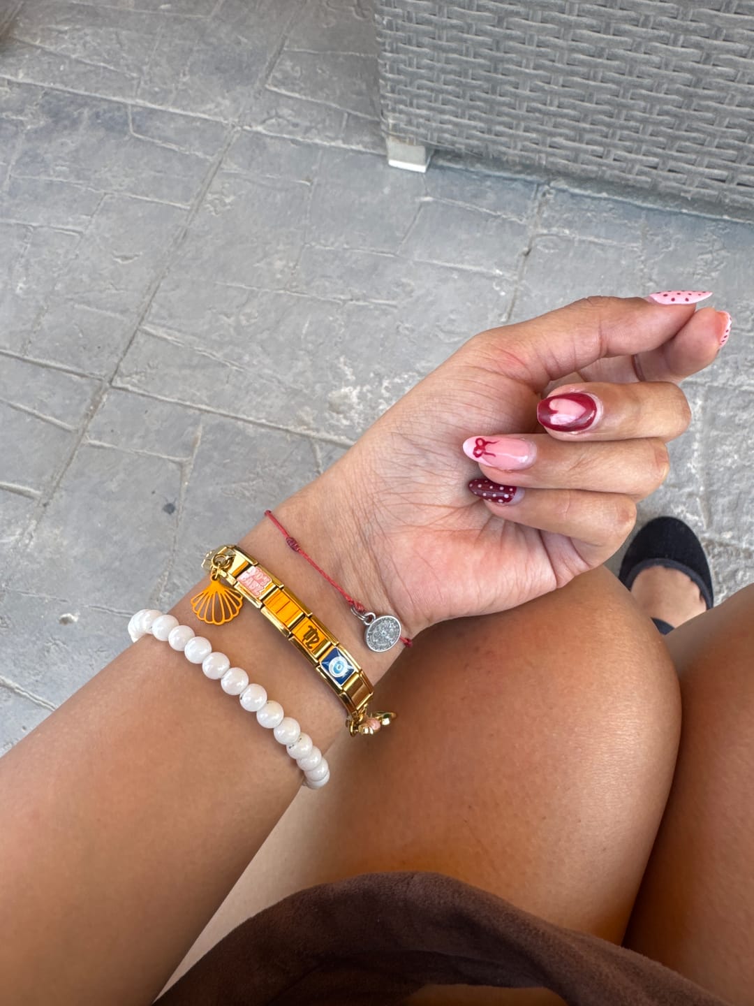 Customer photo review of Charm Piedra azul zafiro transmite elegancia y sofisticación