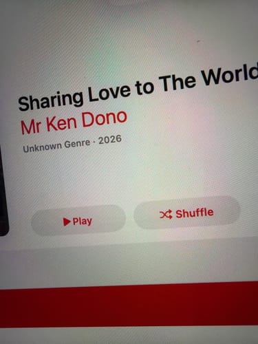 Customer photo review of Sharing love to the world_Album