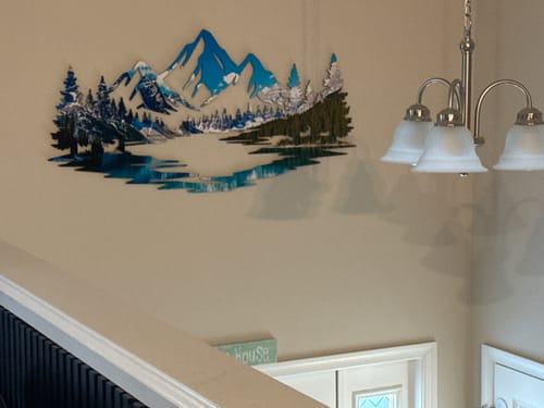 Customer photo review of Banff National Park Printed Wall Art
