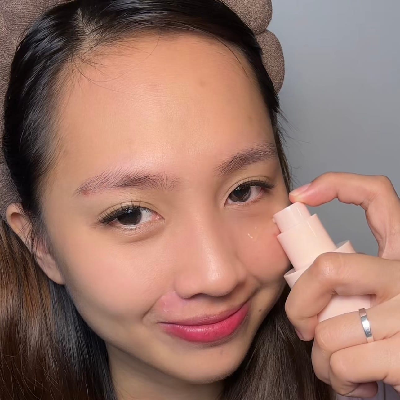 Customer photo review of PDRN glow serum 4.0 pump