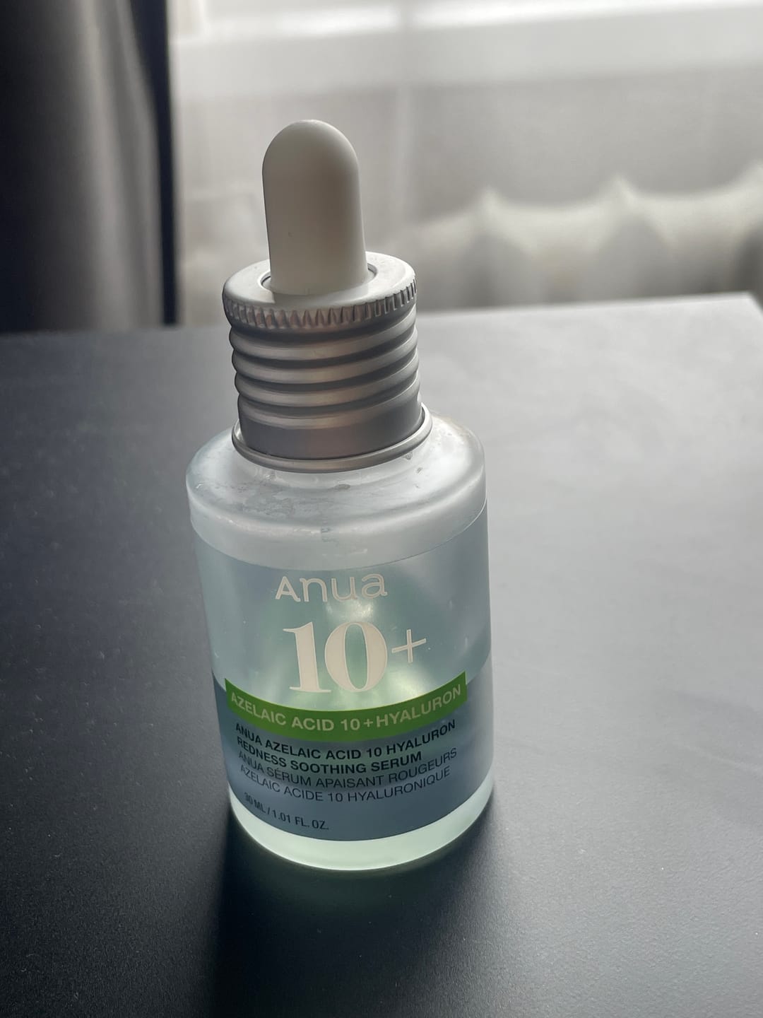 Customer photo review of Serums ar azelaīnskābi Anua Azelaic Acid 10 Hyaluron Redness Soothing Serum