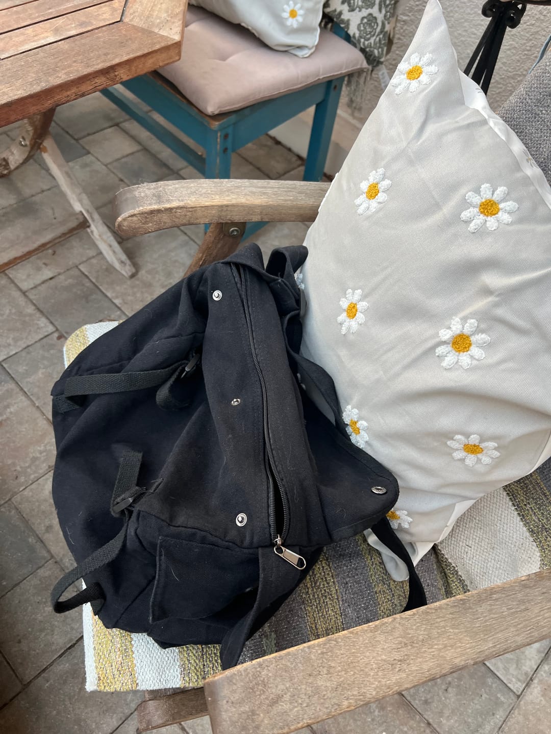 Customer photo review of Japan Style Canvas Bag Retro Shoulder Bag
