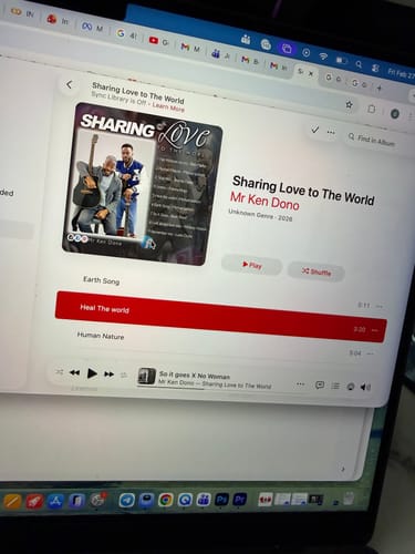 Customer photo review of Sharing love to the world_Album