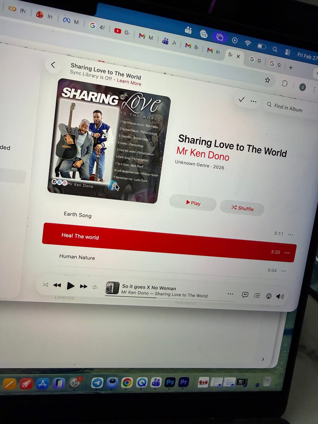Customer photo review of Sharing love to the world_Album