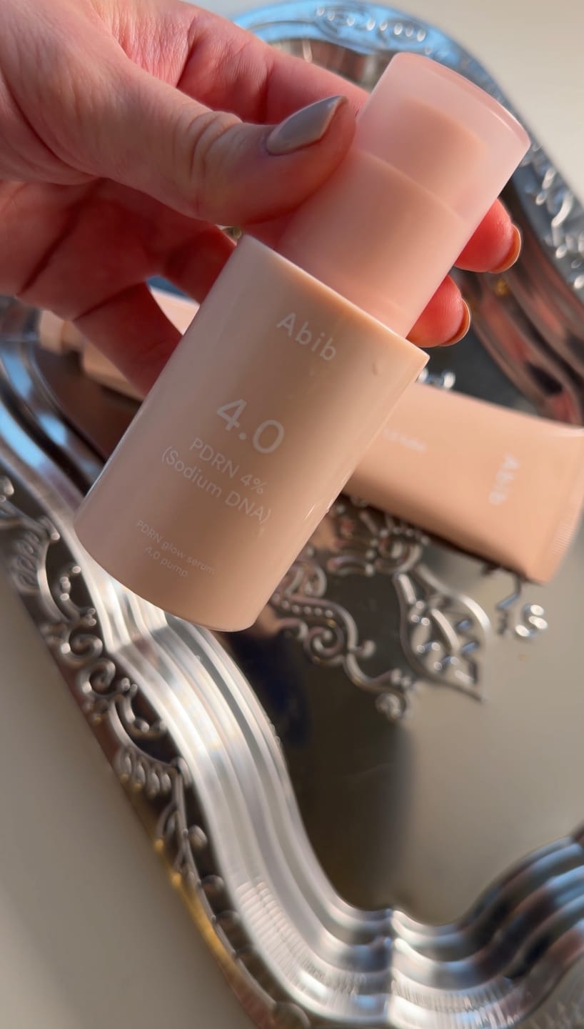 Customer photo review of PDRN glow serum 4.0 pump