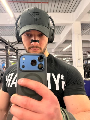 Customer photo review of Black Nasal Strips