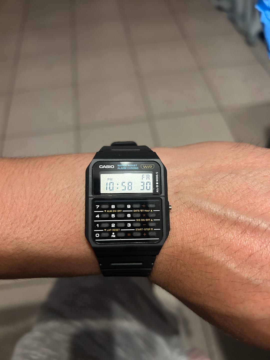 Customer photo review of Reloj Calculadora Casio Vintage CA-53W-1Z Negro