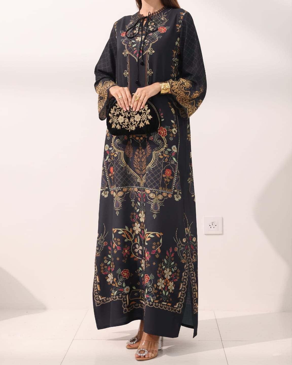 Customer photo review of Cressida Kaftan Dress