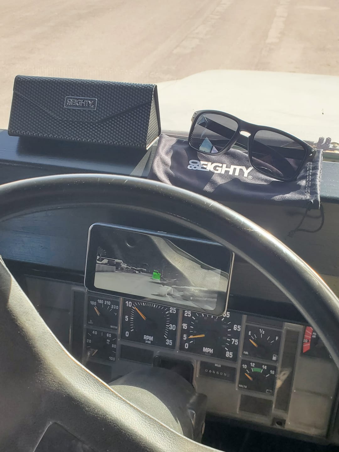 Customer photo review of 80Eighty® Polarized Sunglasses - Black