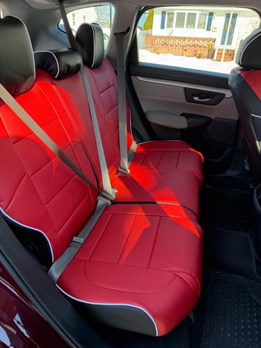 Customer photo review of Premium Custom-Fit Seat Covers