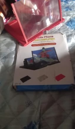 Customer photo review of Amplificador de Pantalla
