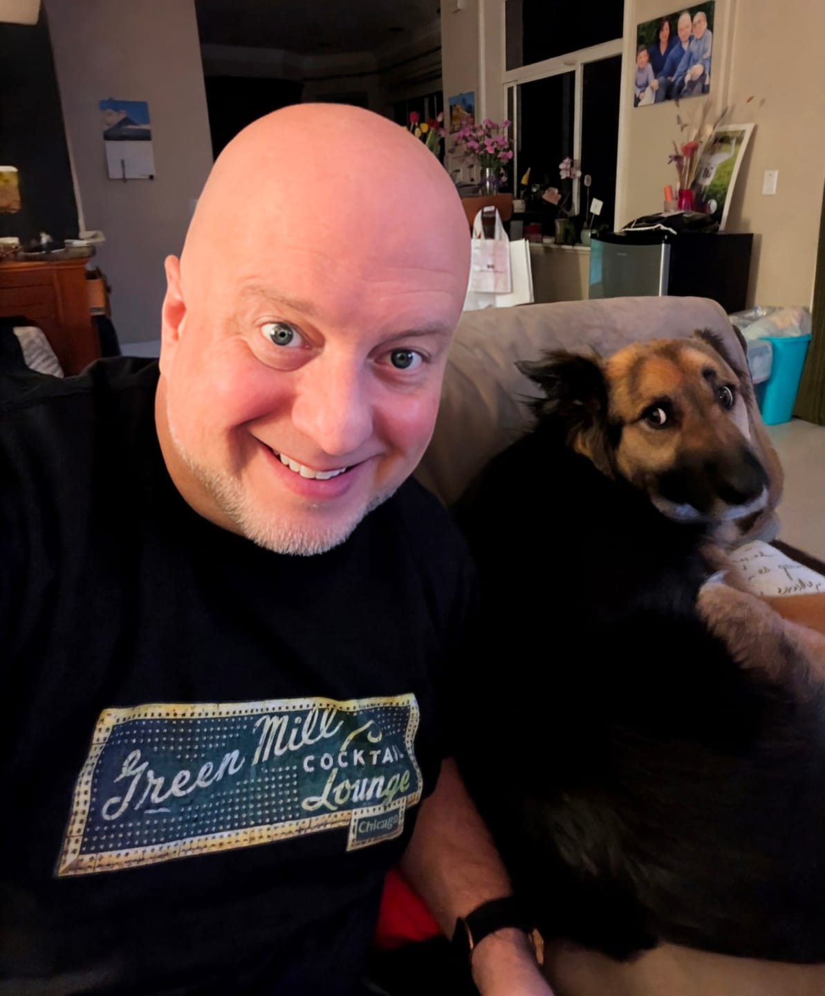 Customer photo review of Green Mill T-Shirt