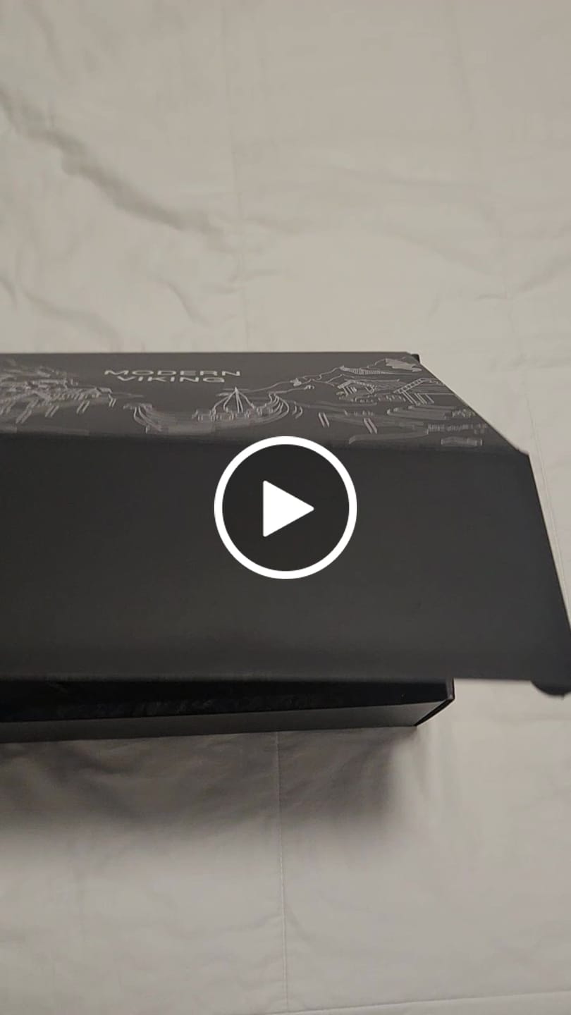 Customer video review of King Odin Drinking Horn