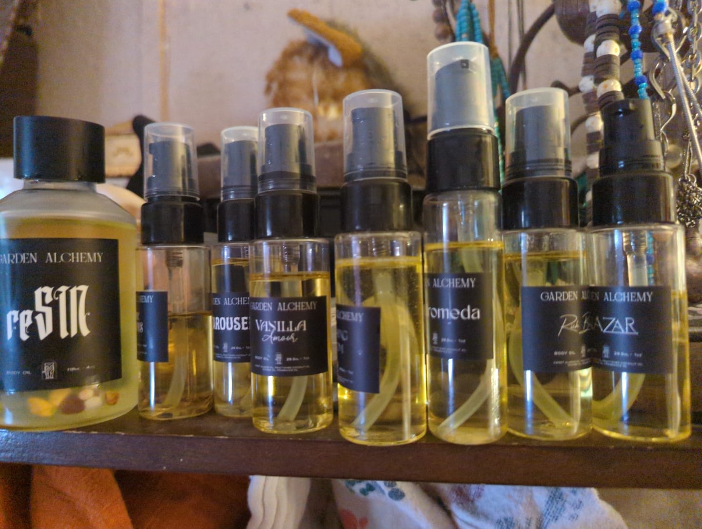 Customer photo review of reSIN body oil
