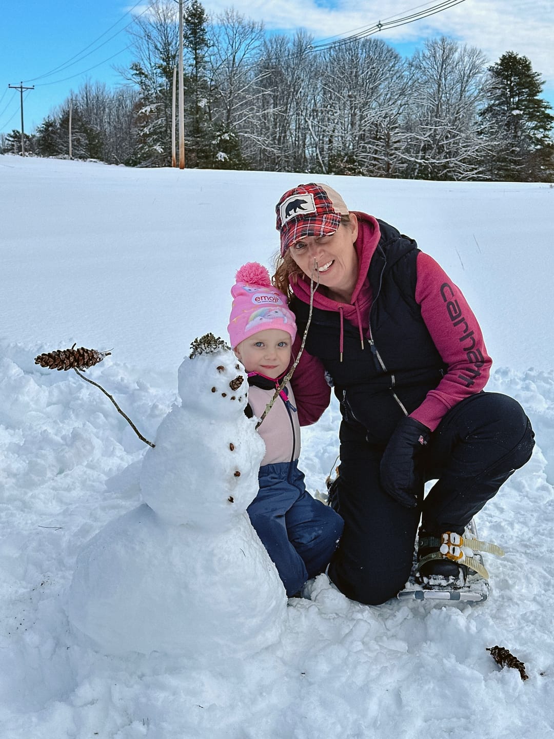Customer photo review of Women's Fleece Lined High Rise Sitka Winter Pants