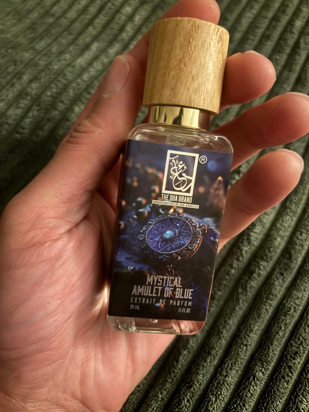 Customer photo review of Mystical Amulet Of Blue