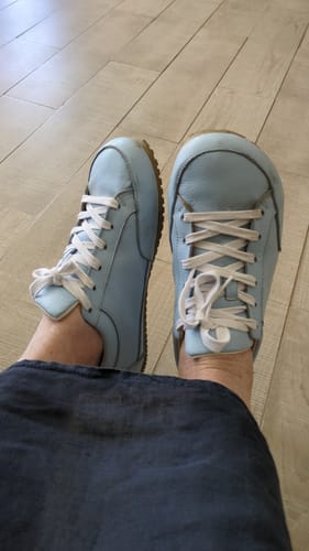 Customer photo review of Zapatilla A5. Celeste