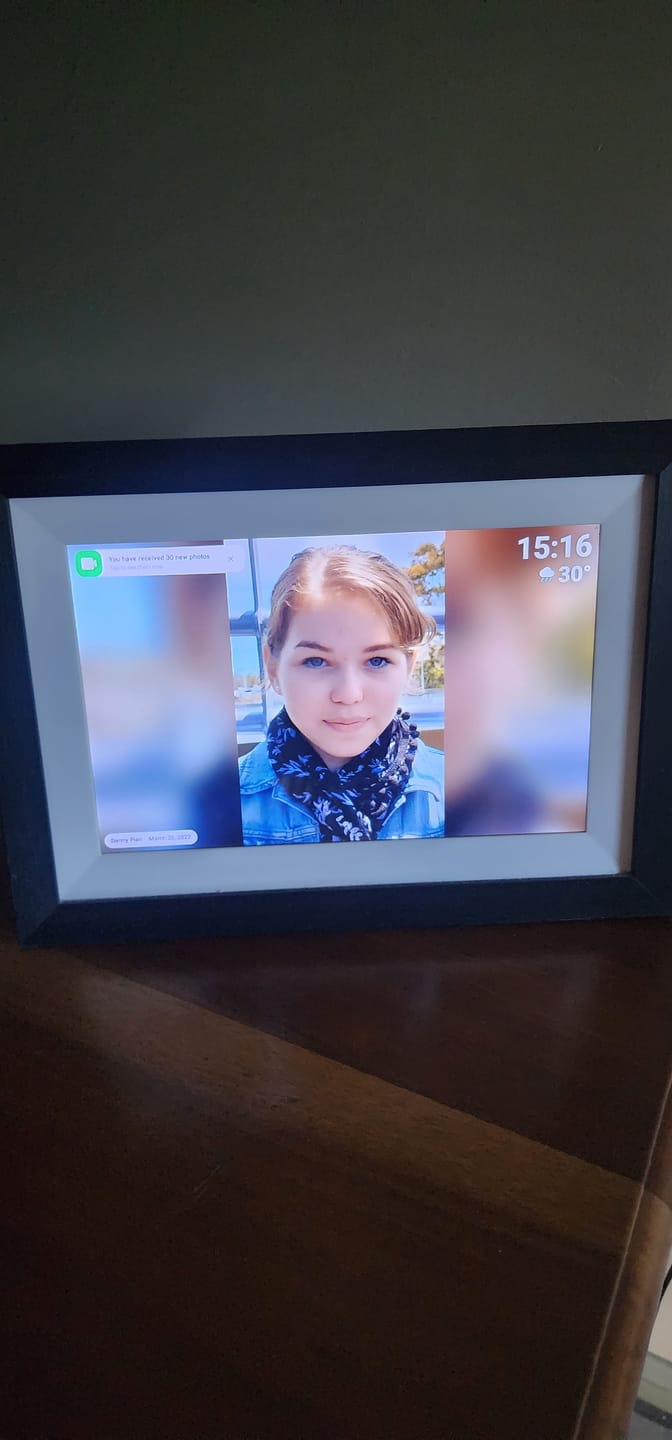 Customer photo review of Digital Photo Frames
