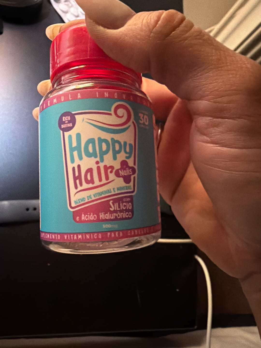 Customer photo review of Happy Hair 3 Potes Black Friday