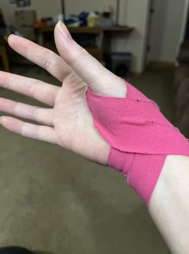 Kundenbewertung mit Foto zu TAPEX™ - Handgelenk
