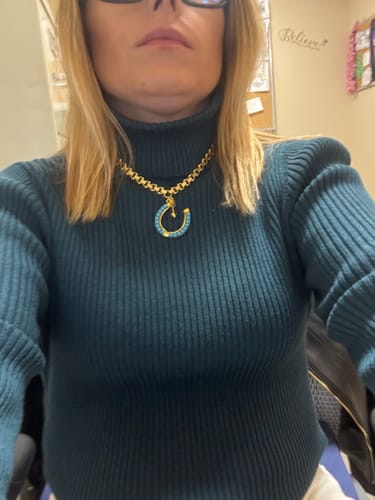 Customer photo review of Harriet Necklace