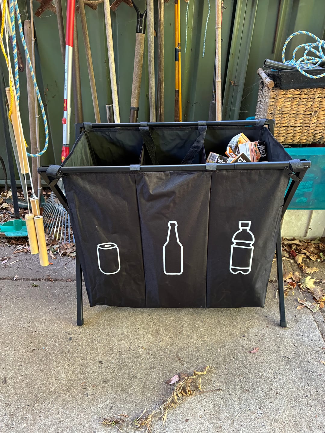 Customer photo review of Mobile Recycle Station - V3.0 (Folding Frame)